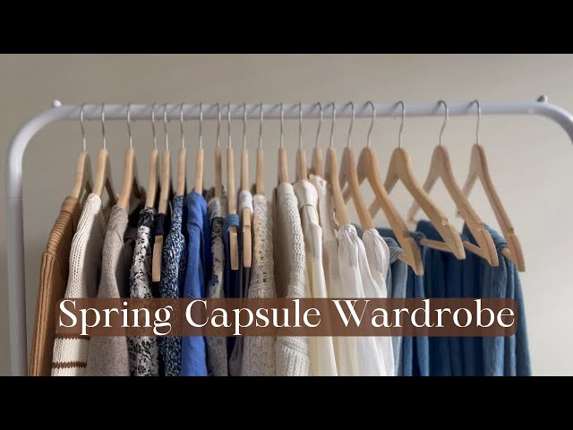 Spring Capsule Wardrobe | Mostly Thrifted Minimalist Wardrobe