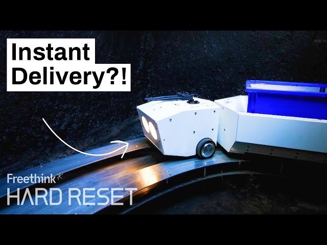 A robot delivery idea so crazy it just might work | Hard Reset