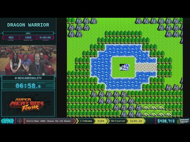 Dragon Warrior by NEScardinality in 27:19 - AGDQ 2018 - Part 77