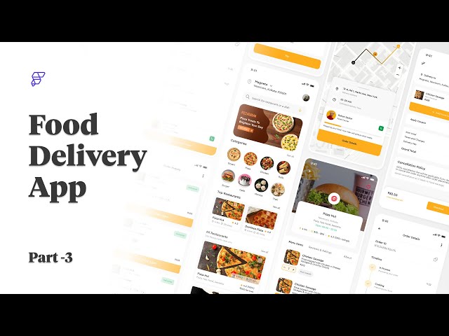 Online Food Ordering App | Flutter E-Commerce App Tutorial | Part 3