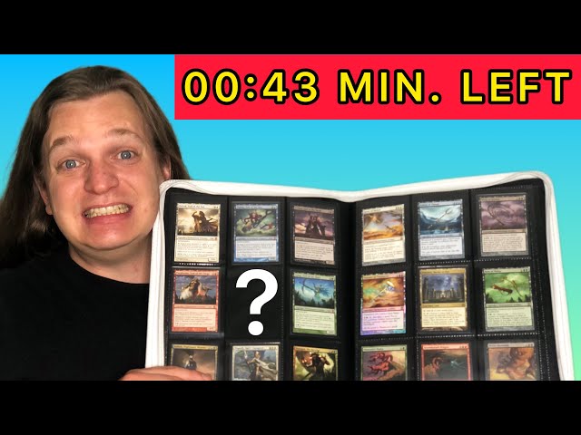 Complete Set in 48 Hours or Lose Them All (RISKY Magic: The Gathering Challenge)