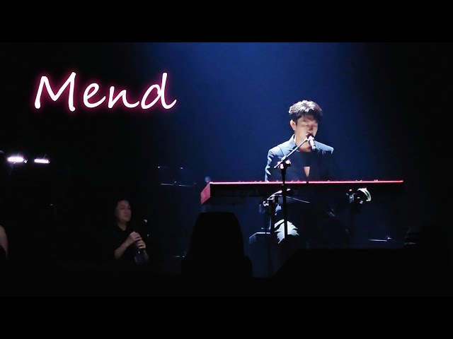 [4K] 新歌首唱《Mend》+ 解析【韋禮安「如果可以，我想和你明天再見 again」】2024高雄巨蛋演唱會