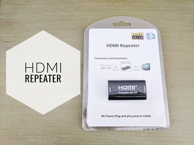 UNBOXING AMAZON HDMI REPEATER ►HDMI REPEATER◄ AMAZON HDMI REPEATER UNBOXING