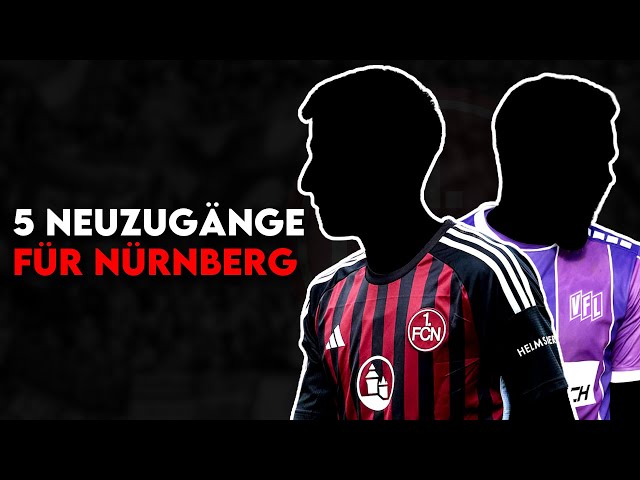 1. FC Nürnberg: 5 Transfers für den Millionen-Umbruch im Sommer!