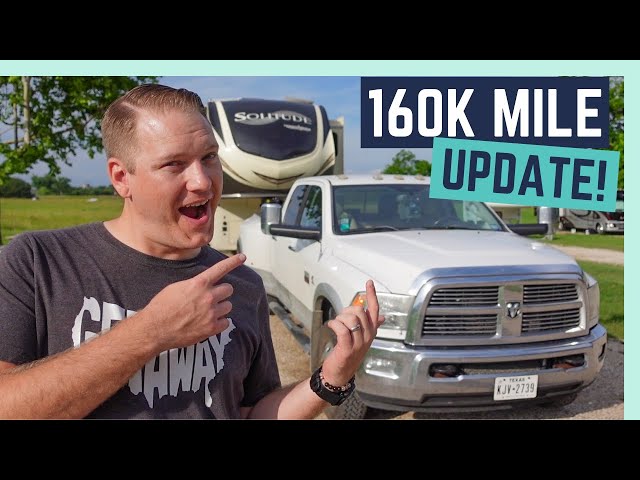 160K MILE REVIEW OF OUR 3500 RAM DIESEL DUALLY! (AND 5 MUST DO UPGRADES)