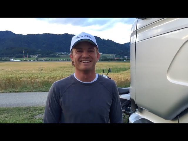 Nico Rosberg: Video Botschaft P1 Austria GP 2015