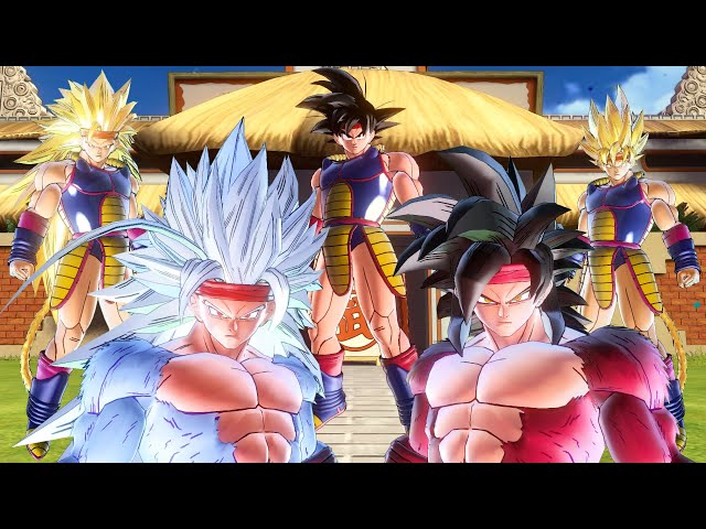 Goku Jr Time Breaker (Base-SSJ1-SSJ3-SSJ4-SSJ5) - Dragon Ball Xenoverse 2 Mods
