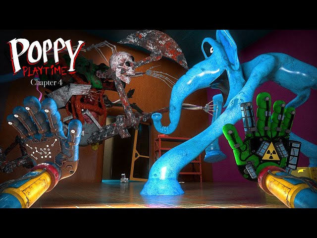 PROTOTYPE vs BUBBA BUBBAPHANT- Poppy Playtime: Chapter 4 (Gameplay:62)