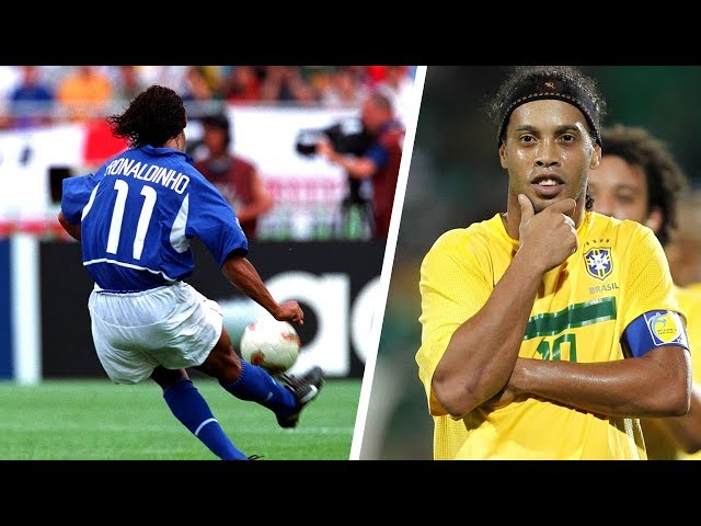 Ronaldinho • Top 30 Free Kicks