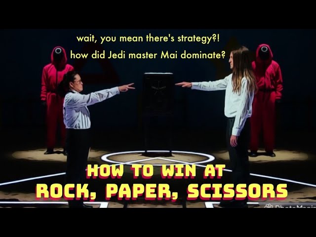 5 tips for winning Rock Paper Scissors (according to science)  ||  Squid Game: The Challenge