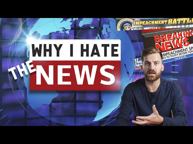 I'm a Journalist Who Hates The News