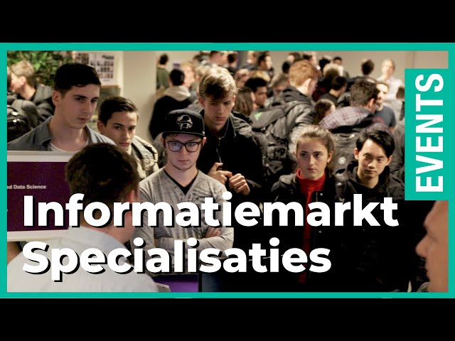 Informatiemarkt Specialisaties - Welke specialisatie kies jij? - Fontys Hogeschool ICT