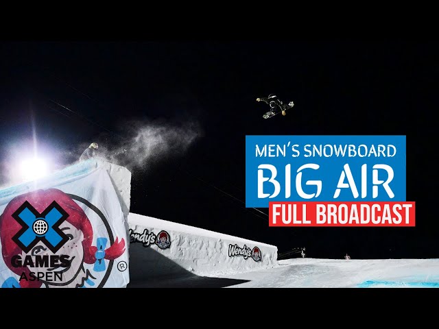 The Real Cost Men’s Snowboard Big Air: FULL BROADCAST | X Games Aspen 2021