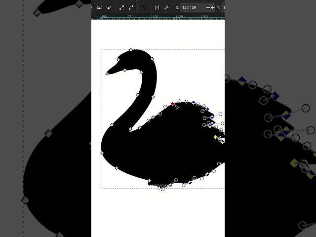 Black Swan Poster Design #graphicdesign #art #design