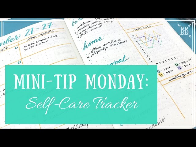 Mini-Tip Monday: Self-Care Tracker