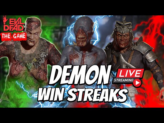 🔴LIVE - Attempting A Win Streak! | Evil Dead: The Game