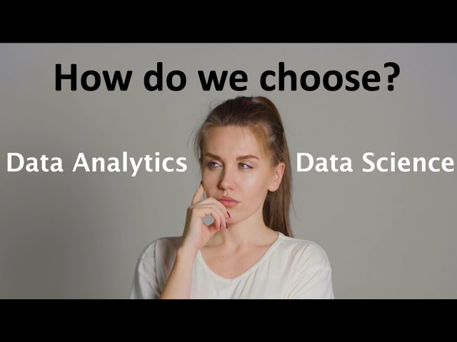 What's the difference? | Data Science vs Data Analytics
