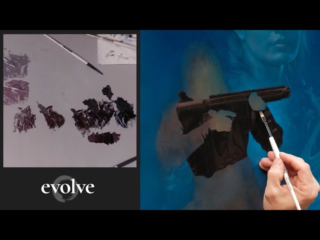🎨 Live Oil Painting Sci-Fi Illustration | S1E6