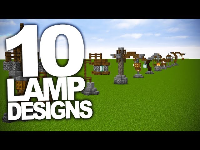 10 Interesting Lamp Designs In Minecraft