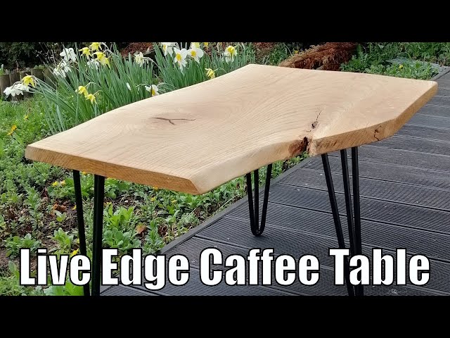 Coffee table oak - Live Edge