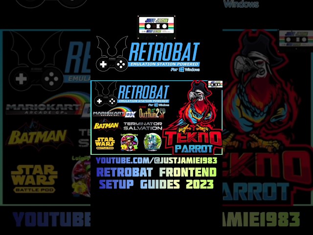 Retrobat Frontend Emulator Setup Guides 2023 #retrobat #shorts