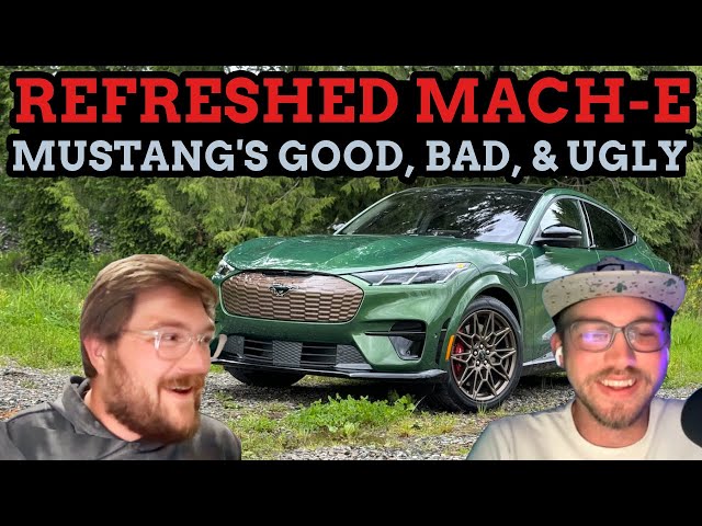 Driving The Ford Mustang Mach-E Refresh! The Good, Bad, & Ugly