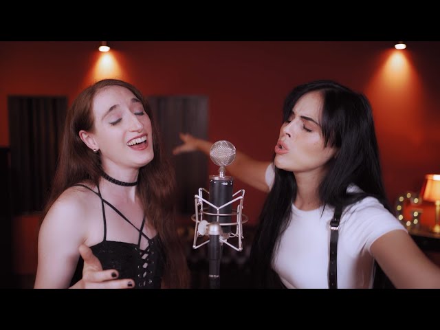 I sing with my student Giulia 🖤- Break In (Halestorm feat Amy Lee Cover)