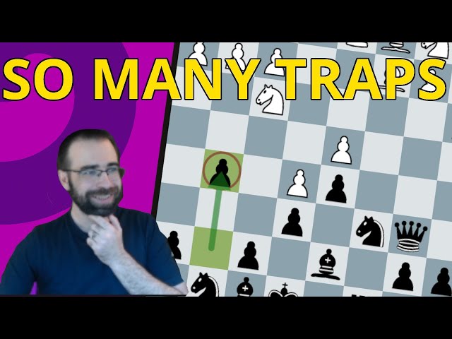 Super Tricky French Advance Variation with SO MANY TRAPS (for Black)