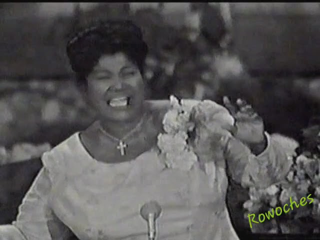 Mahalia Jackson singing "Elijah Rock" (1961)