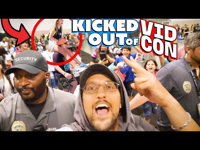 Vidcon 2023: Security Kicked us Out! (FV Family)