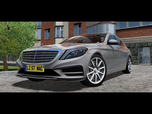 City Car Driving - Mercedes S63 AMG W222 2015 | + Download [LINK]