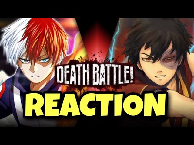 Reacting to "Zuko VS Shoto Todoroki (Avatar VS My Hero Academia) | DEATH BATTLE!"