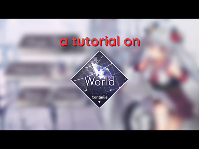 Arcaea's World Mode and how to use it.