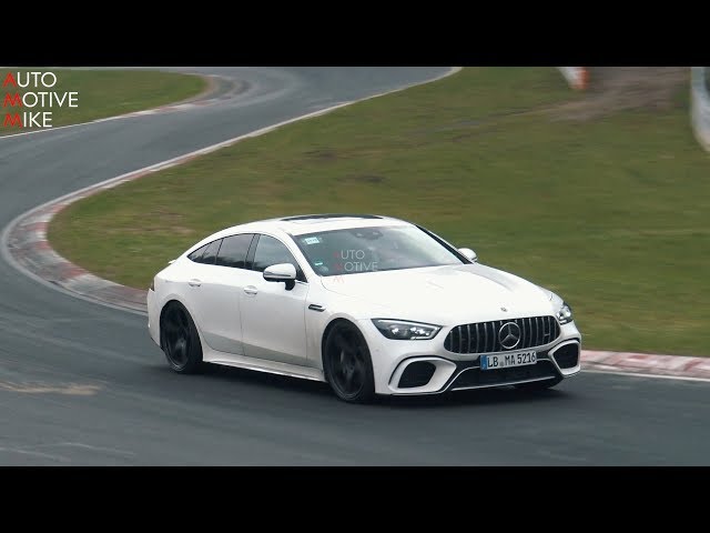 2018 MERCEDES-AMG GT 63 CONTINUOUS TESTING AT THE NÜRBURGRING