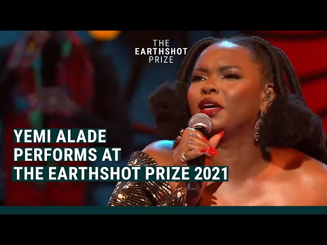 Yemi Alade Performs Rain at the 2021 Earthshot Prize Awards #EarthshotPrize