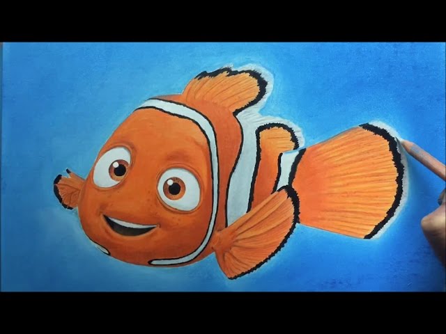 Drawing: Nemo (Finding Nemo) - Timelapse | Artology
