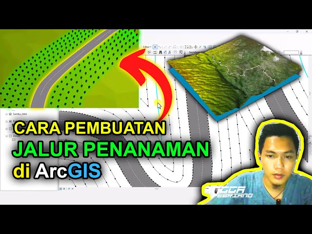 Tutorial Pembuatan Peta Jalur Tanam dan Sebaran Penanaman Full || ArcGIS