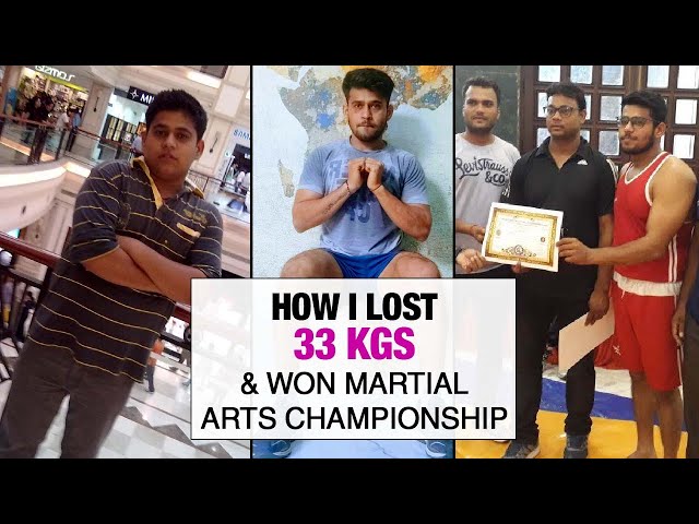 My Weight Loss Transformation|How I went from 103 kg to Martial Arts Championship|Fat To Fit|Fit Tak