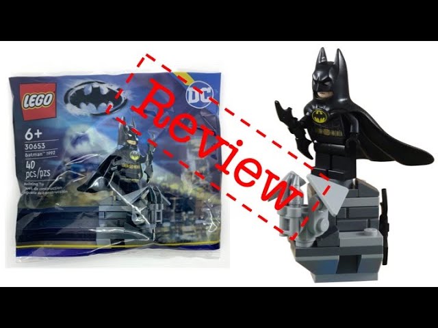 LEGO DC Super Heroes Batman 1992 Polybag 30653 Review