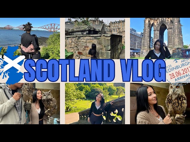 VLOG: My first time in Scotland 🏴󠁧󠁢󠁳󠁣󠁴󠁿…