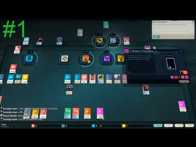Let's Crush Cultist Simulator Night 1 -- A Quick Win And then a Long Haul