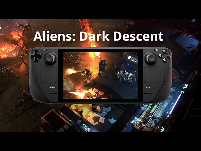 Aliens: Dark Descent on Steam Deck
