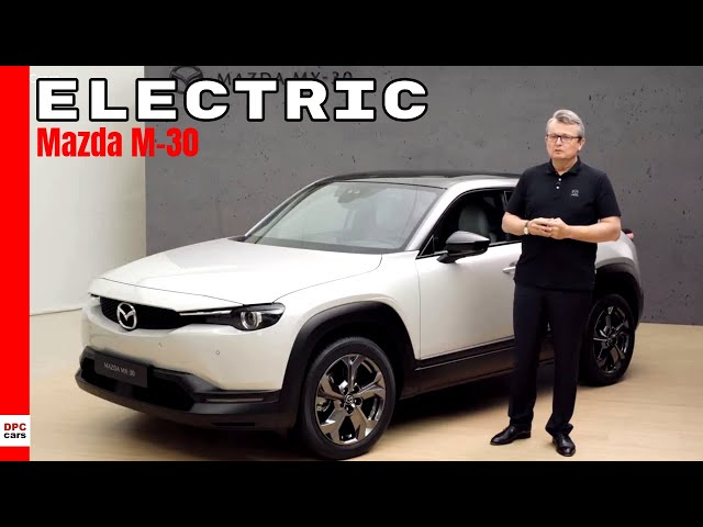 2020 Mazda MX30 Electric Vehicle Technology