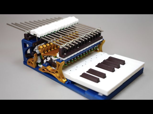 The Incredible Grand Piano Action Mechanism V2 | Detailed Assembly Guide