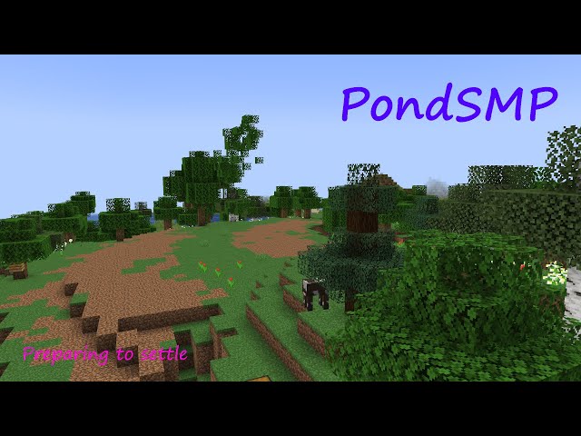 An exciting new start | PondSMP ep. 1