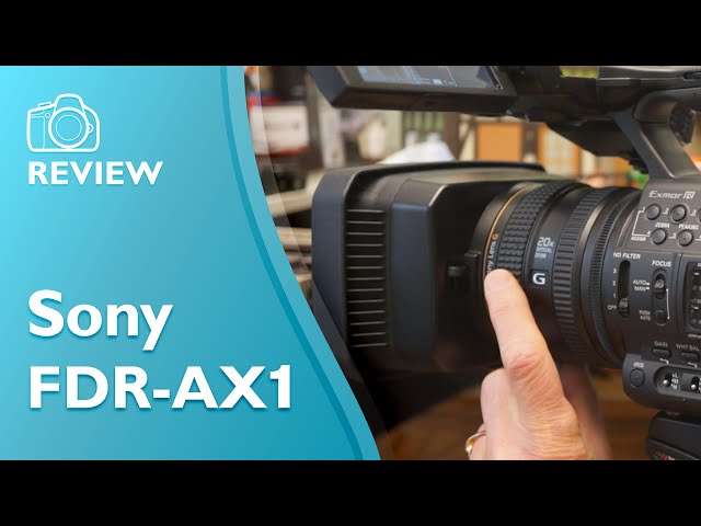 Sony FDR AX1 4K video camera hands on review