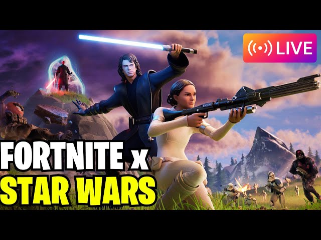 FORTNITE FRIDAY: New Star Wars Update + Live Chat