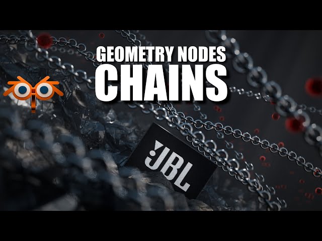 Geometry Nodes Chain Animation in Blender