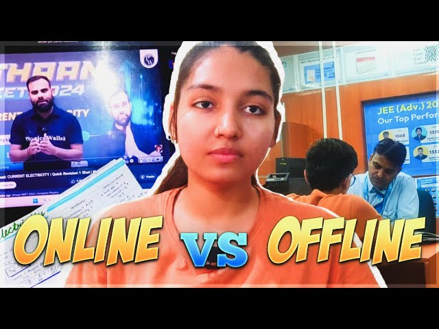 Neet Online or Offline coaching⁉️ Which is better⁉️*honest review*