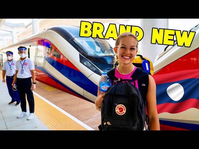LAOS-CHINA High-Speed Train to VIENTIANE 🇱🇦